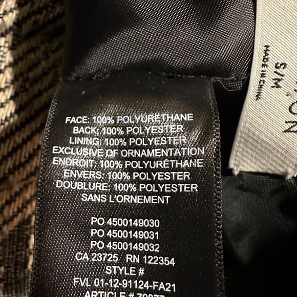 Aritzia Sandra Bucket Hat Faux Leather - Picture 10 of 10